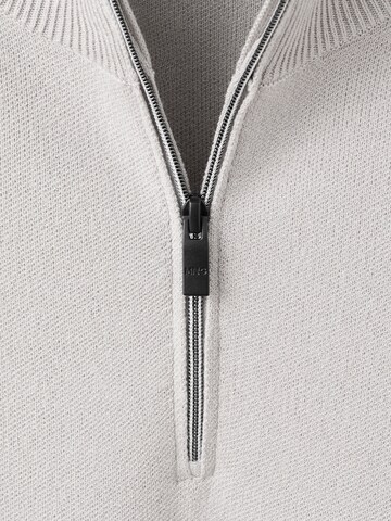 MANGO MAN Пуловер 'Luxusp' в сиво