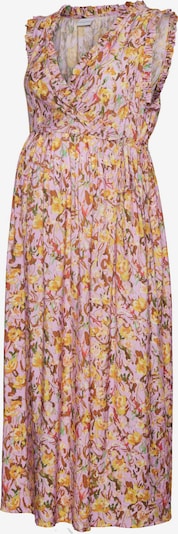 MAMALICIOUS Dress 'Lexie' in Brown / Yellow / Orange / Light pink, Item view