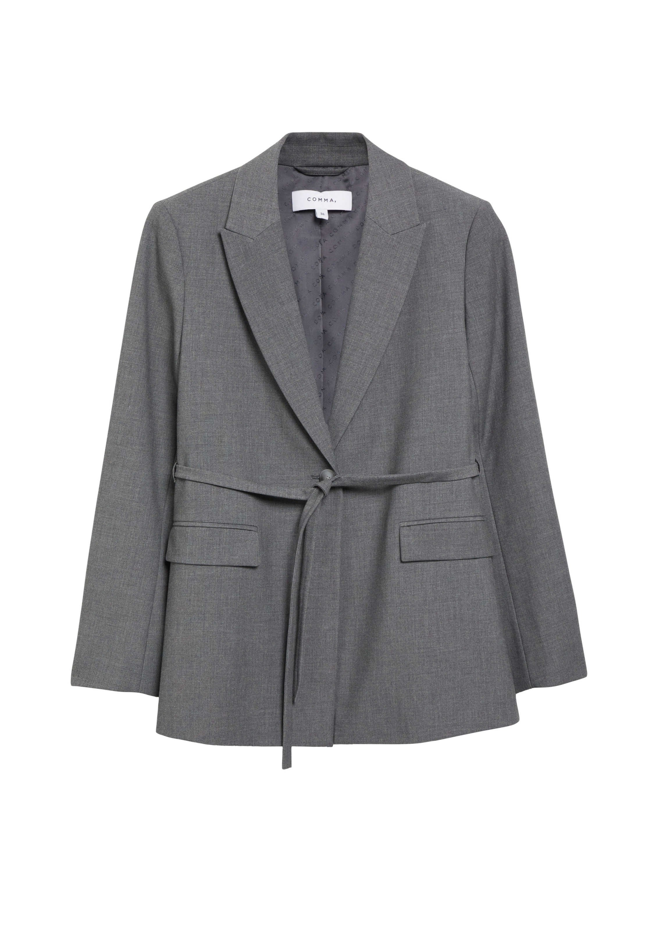 COMMA Blazer in 32 in Graphite, Item view