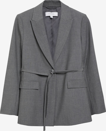 COMMA - Blazer en gris: frente