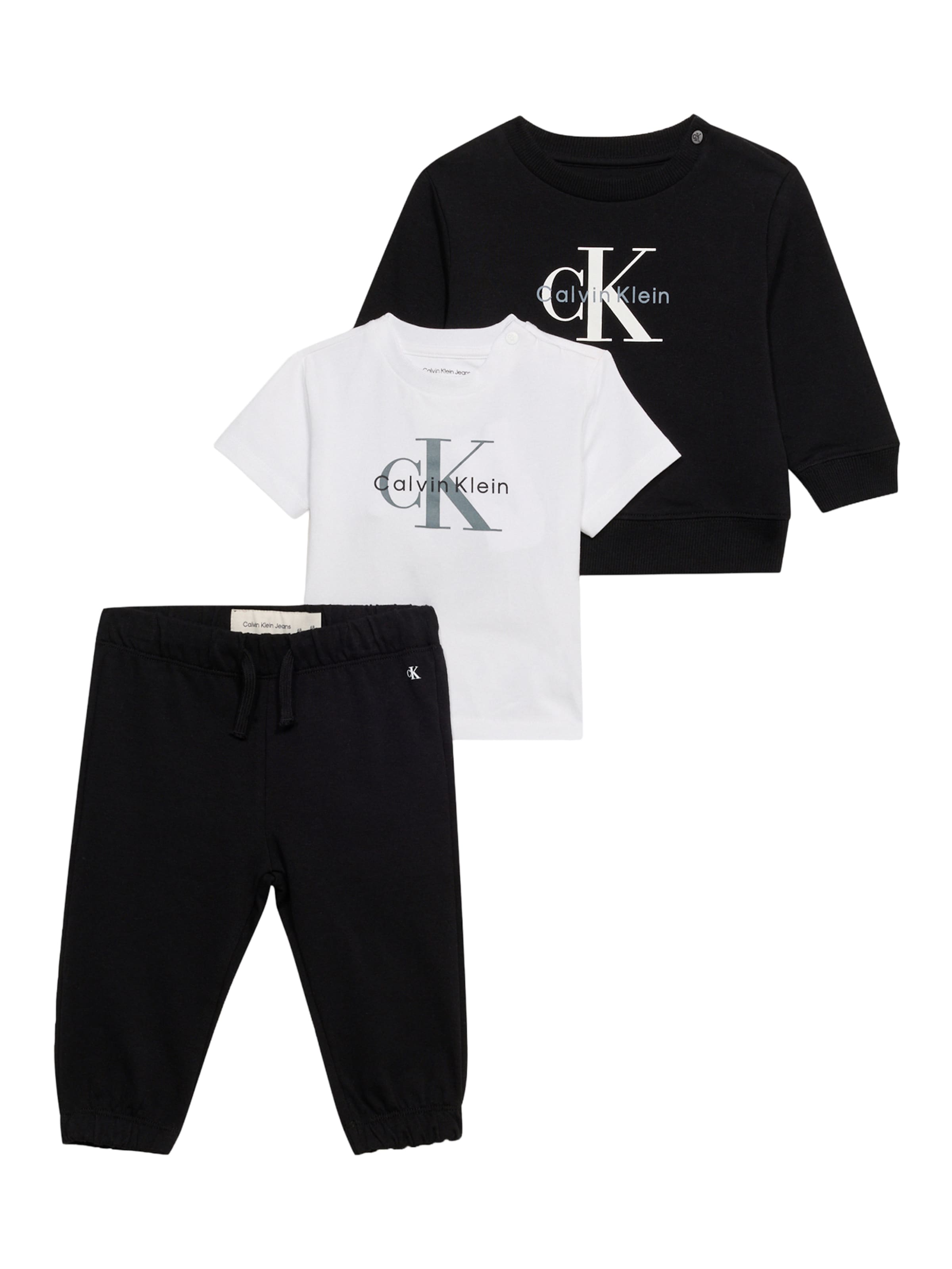Calvin Klein Jeans Set in Black: front
