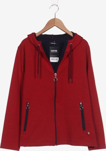 Walbusch Sweatshirt & Zip-Up Hoodie in XL in Red: front