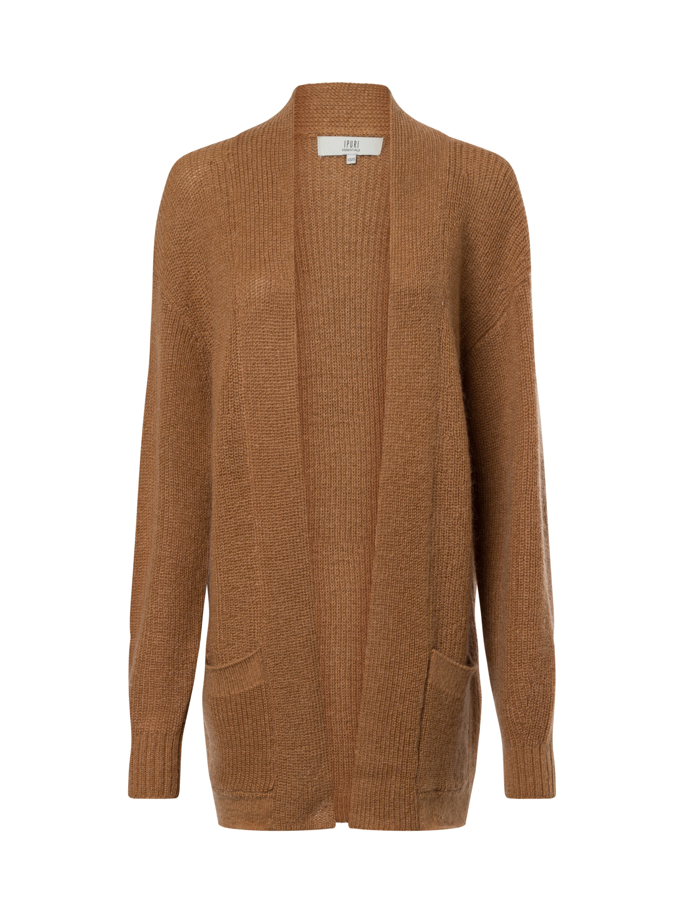 Ipuri Strickjacke in Braun: Vorderseite