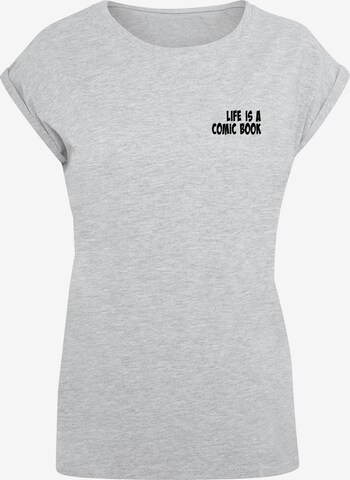 T-shirt 'Book Comic' Merchcode en gris : devant