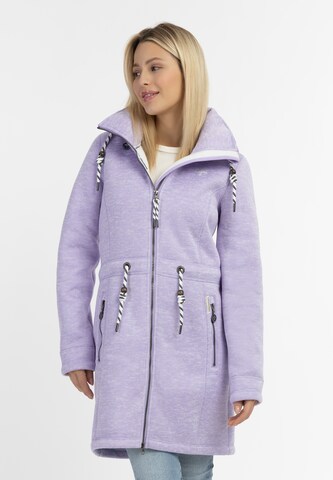 Schmuddelwedda Fleece Jacket in Purple: front