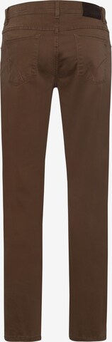 BRAX Regular Pants 'Cooper Fancy' in Brown