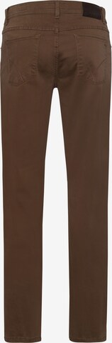 BRAX Regular Broek 'Cooper Fancy' in Bruin