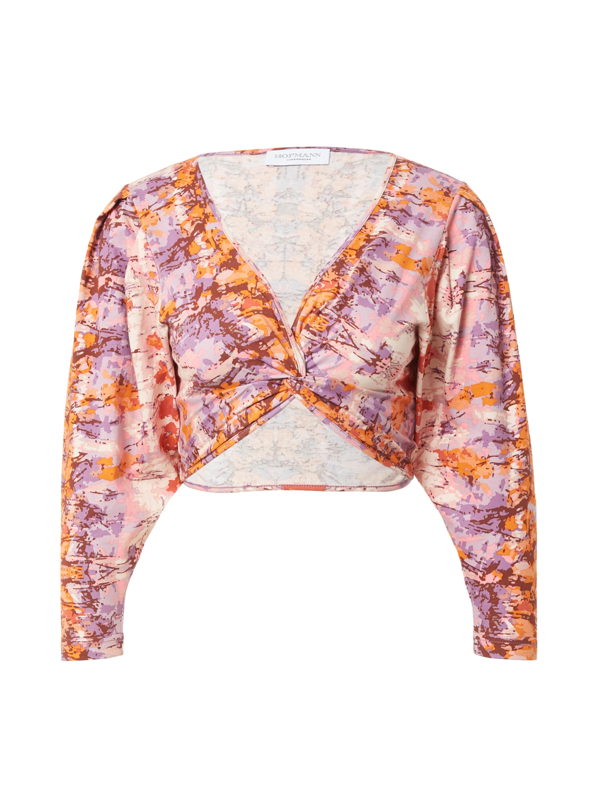 Hofmann Copenhagen Póló 'Kira' - narancs: elől