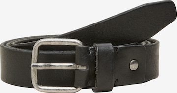 Ceinture 'Henry' SELECTED HOMME en noir : devant