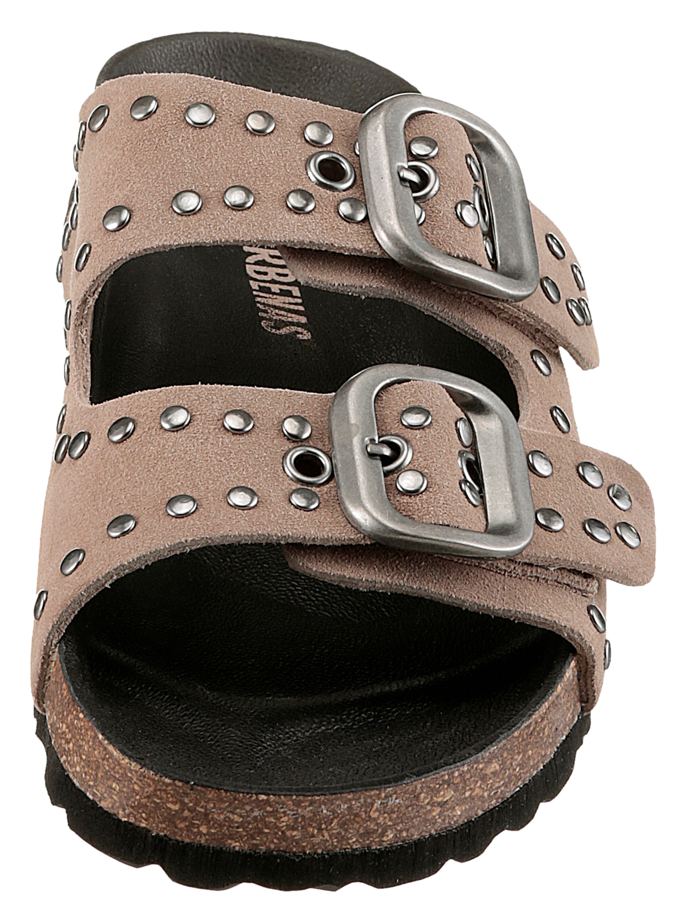 VERBENAS Mules in Grey