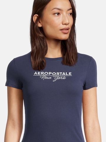 AÉROPOSTALE Shirts i blå