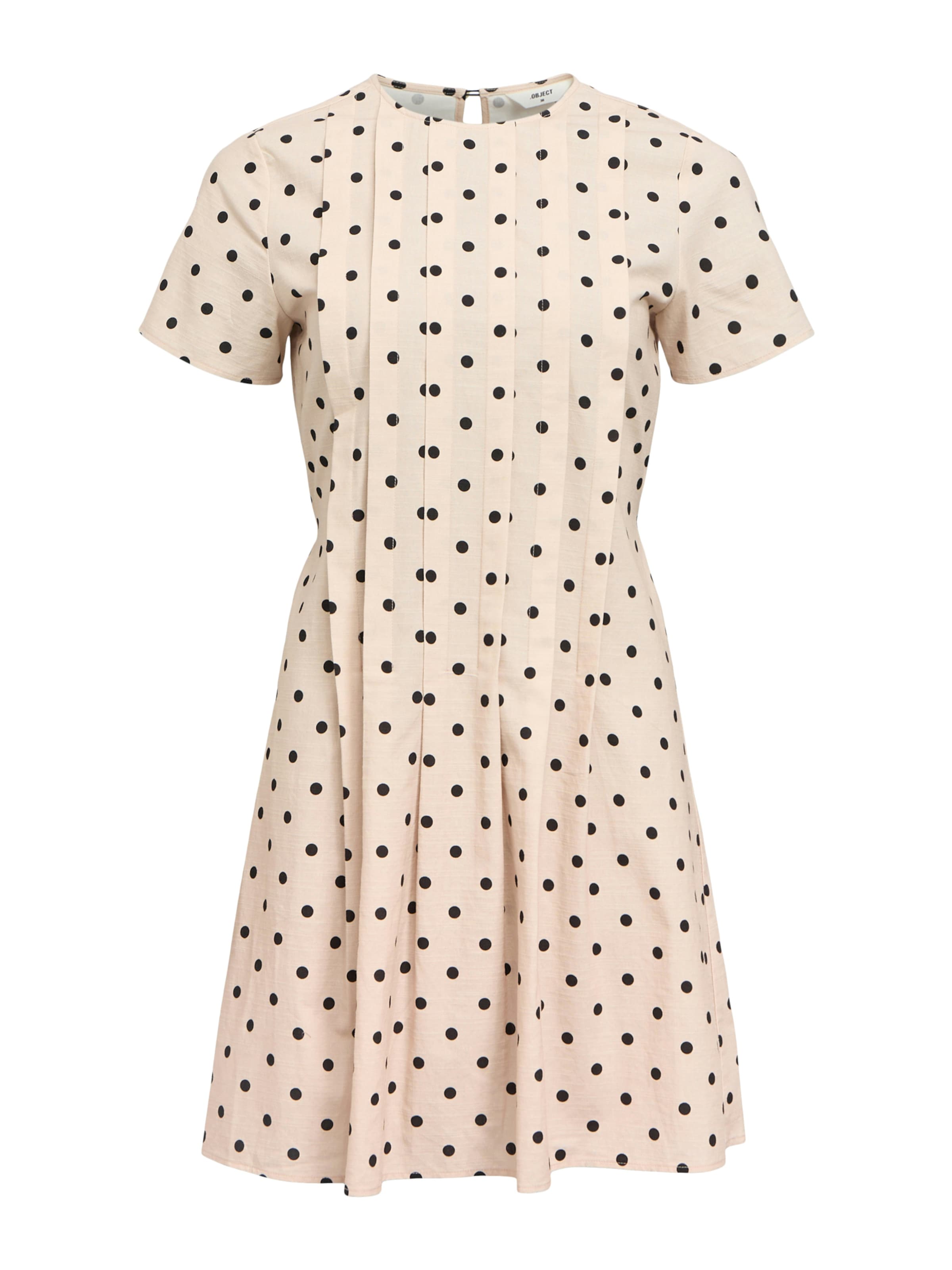 OBJECT Jurk 'OBJHAMA' in Beige: voorkant