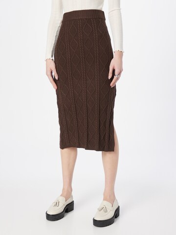 Hailys Skirt 'Rika' in Brown: front