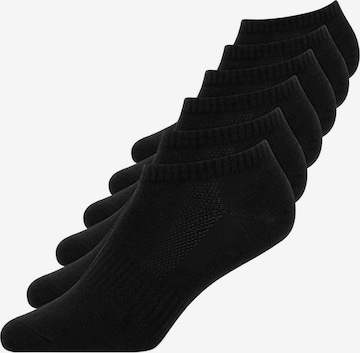 Chaussettes SNOCKS en noir : devant