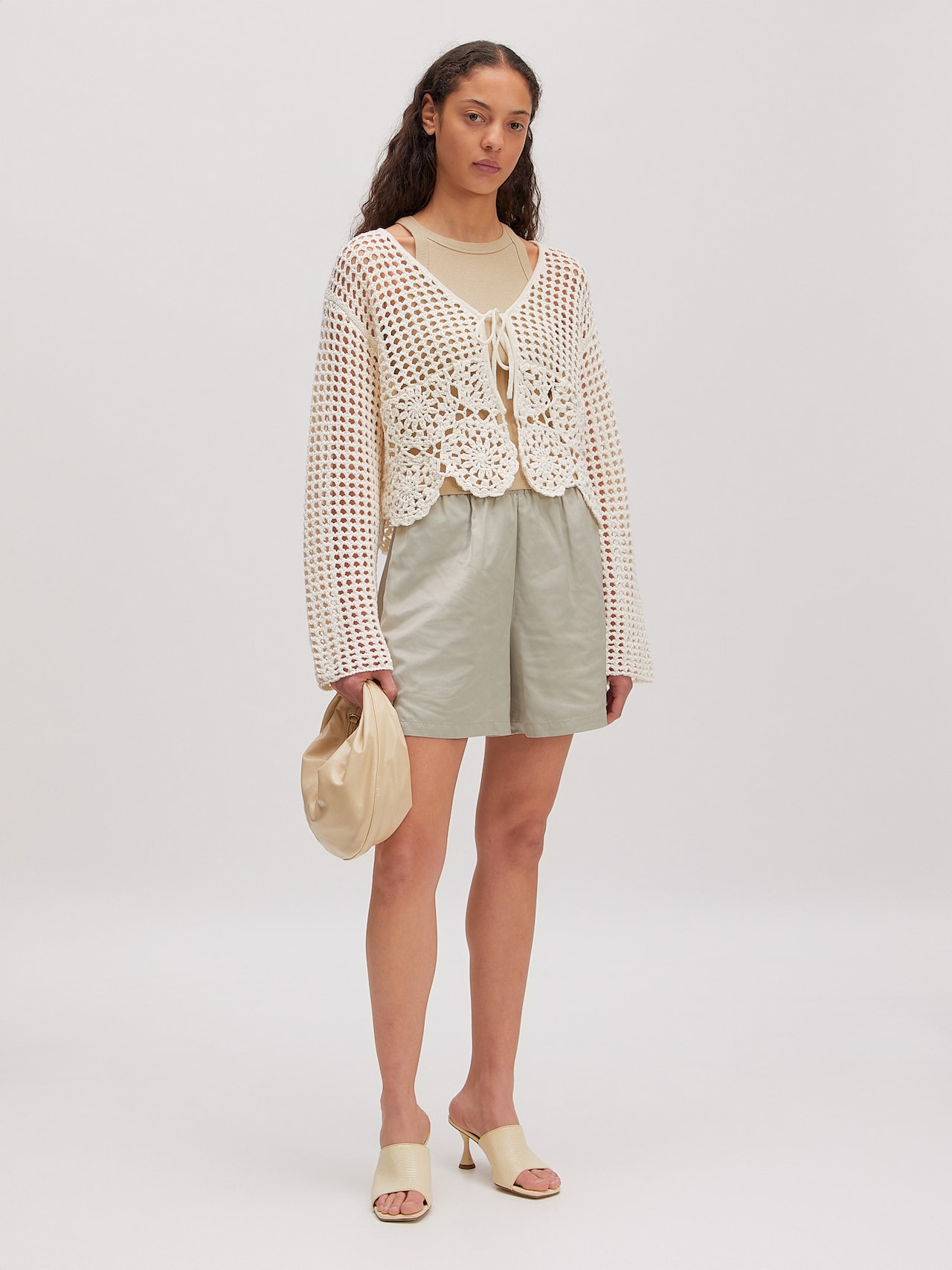 EDITED Nouveautés Cardigan 'Jean' crème