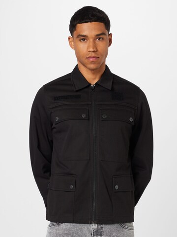 Veste mi-saison G-Star RAW en noir : devant