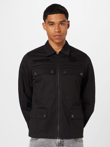 G-Star RAW - Chaqueta de entretiempo en negro: frente