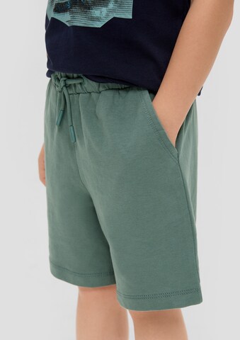 Regular Pantalon s.Oliver en vert