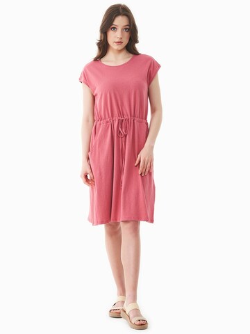 Organication Kleid in Pink: Vorderseite