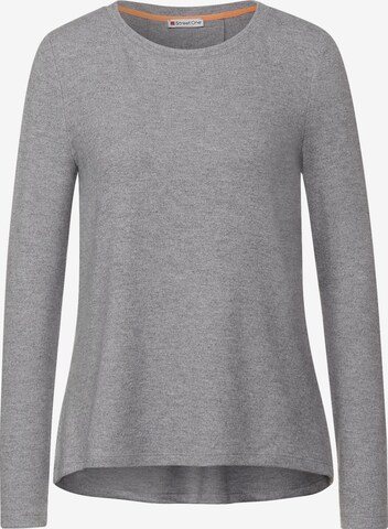 STREET ONE Shirt in Grey: front