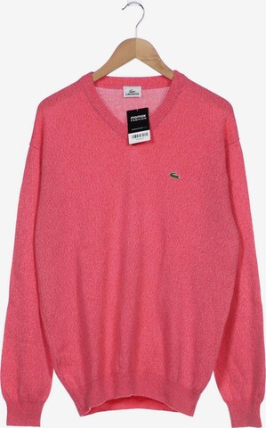 LACOSTE Sweater & Cardigan in XL in Pink: front
