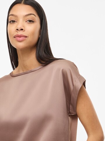 VILA Bluse 'VIEllette' i brun