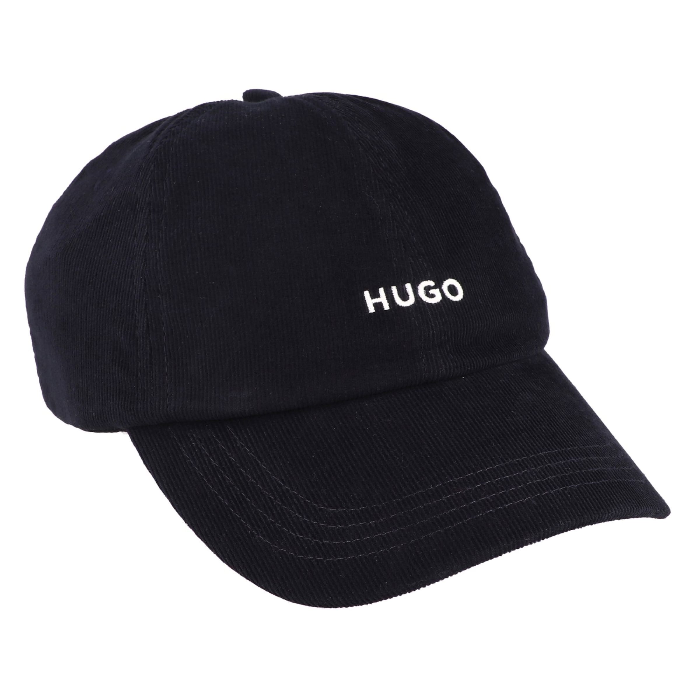 Cappello da baseball di HUGO in nero: frontale