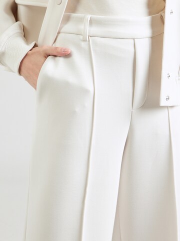 Wide Leg Pantalon OUI en beige