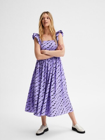 Robe 'Lara' SELECTED FEMME en violet