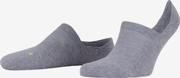 Chaussettes de sport 'Cool Kick' FALKE en gris : devant