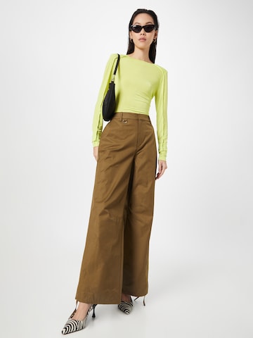 Gestuz Loose fit Pants 'Karla' in Green