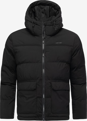 Veste d’hiver 'Walinor' Ragwear en noir : devant
