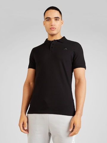 ALPHA INDUSTRIES Poloshirt in Schwarz: predná strana