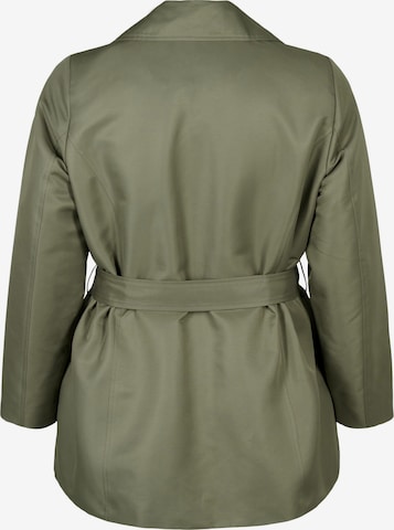 Manteau mi-saison 'Caselin' Zizzi en vert