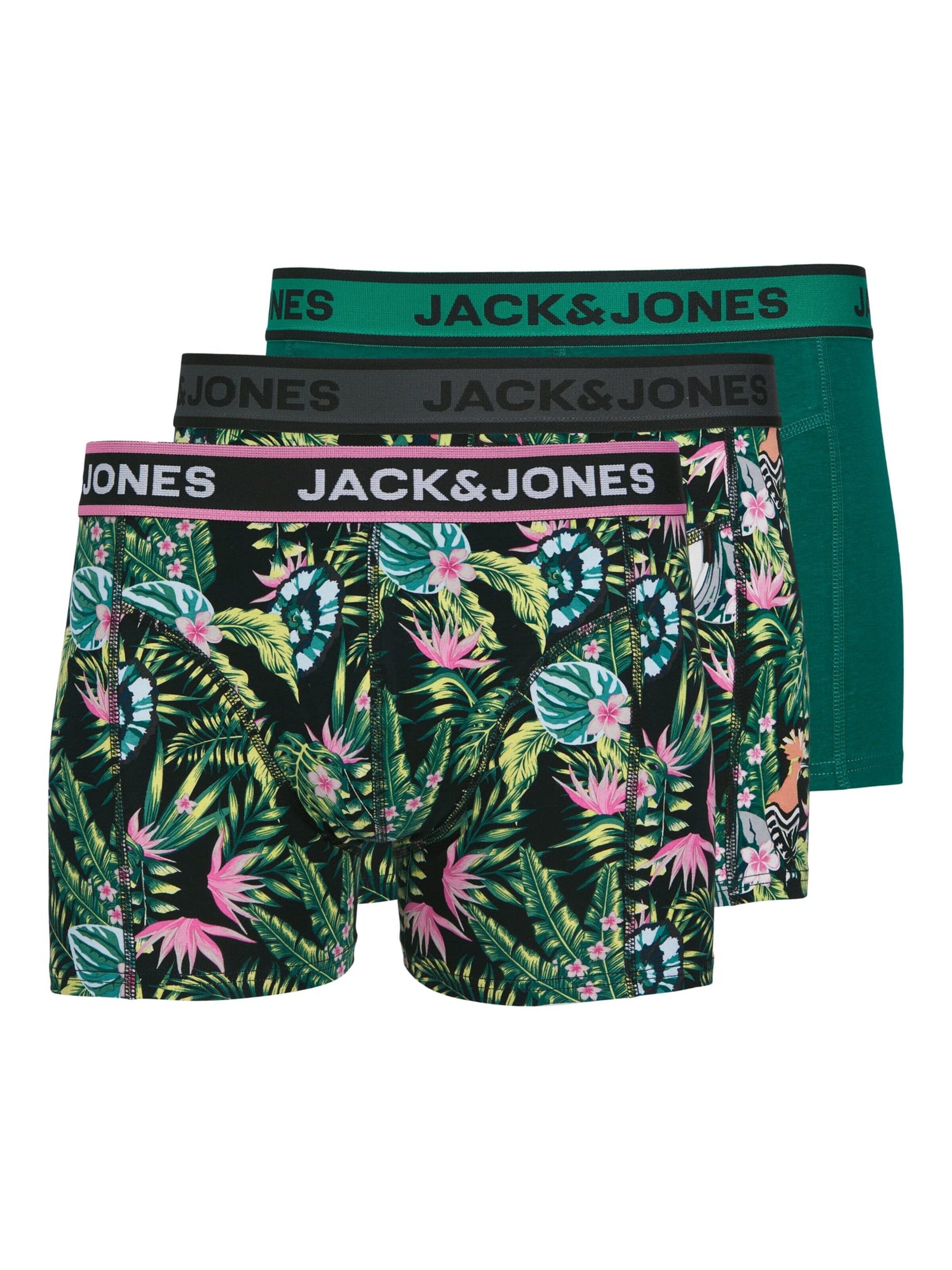 JACK & JONES Boxershorts 'drew' in Groen: voorkant
