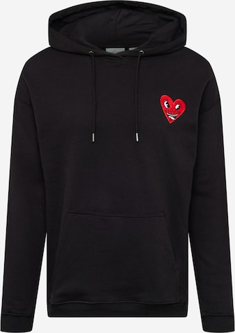 Cotton On Sweatshirt 'KEITH HARING' in Zwart: voorkant