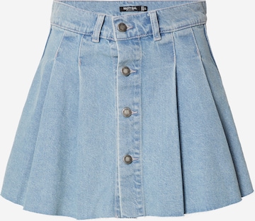 Nasty Gal - Falda en azul: frente