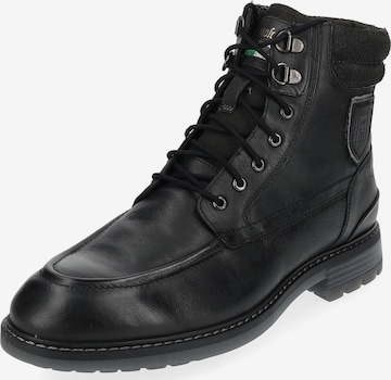 Boots stringati 'Massi' di PANTOFOLA D'ORO in nero: frontale