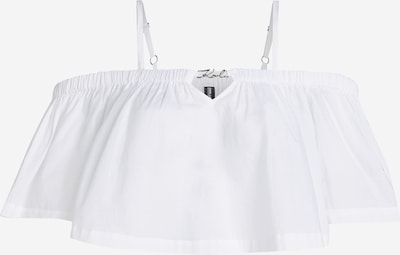 Palaidinė be rankovių iš Karl Lagerfeld, spalva – balta, Prekių apžvalga