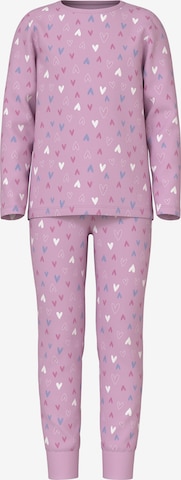 NAME IT - Pijama en lila: frente