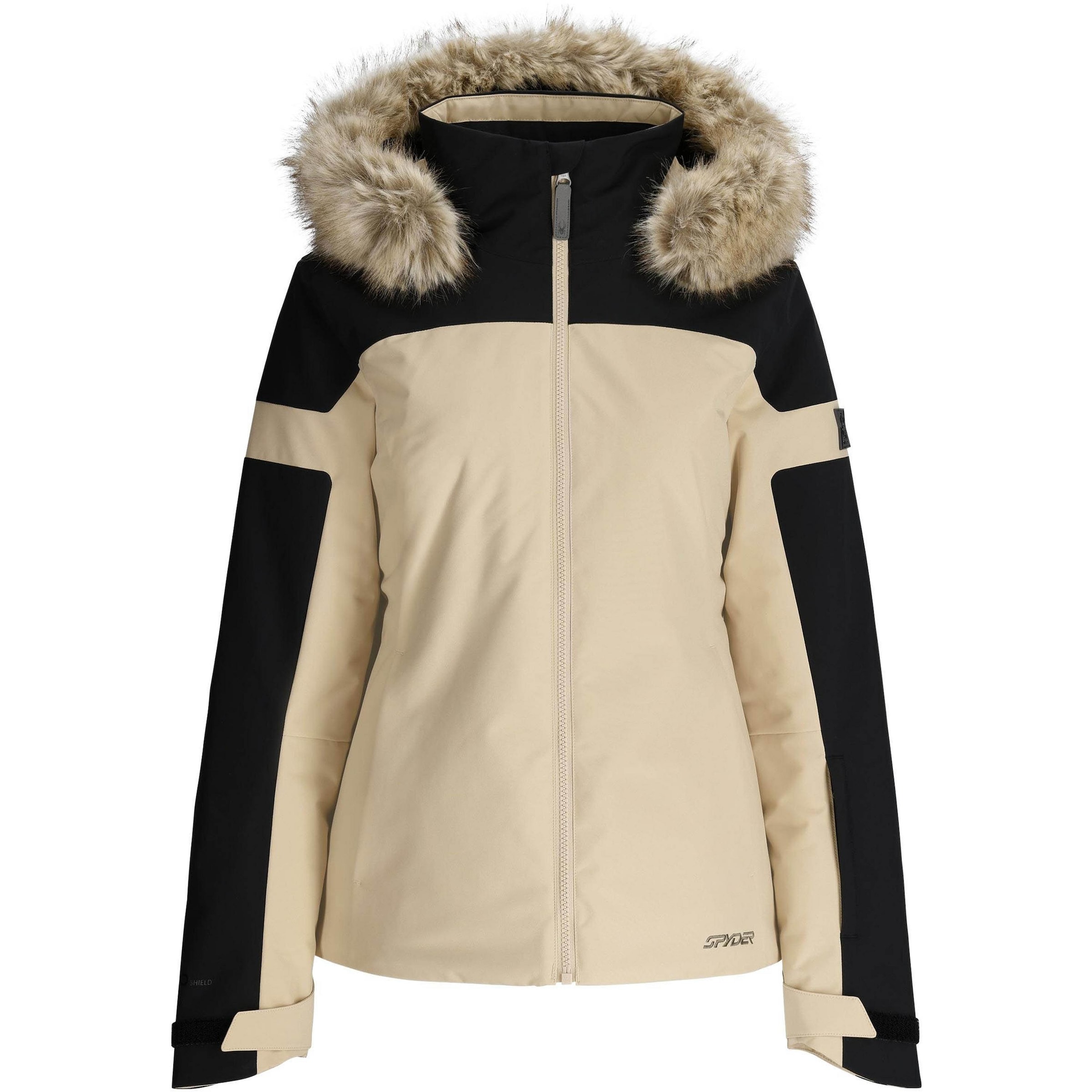 Spyder Outdoorjacke 'Vida' in Beige: Vorderseite