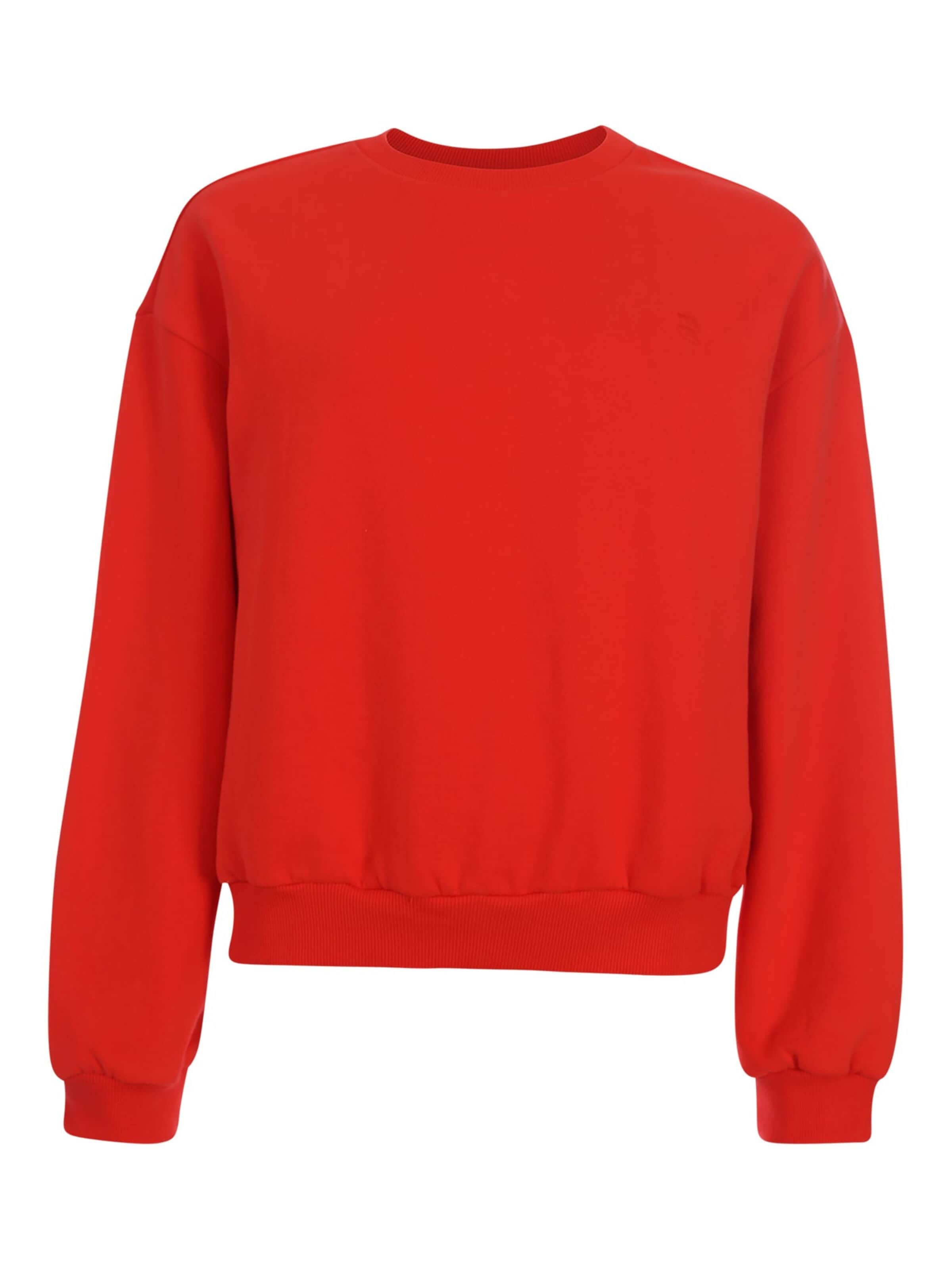 Sweat-shirt Looxs Revolution en rouge : devant