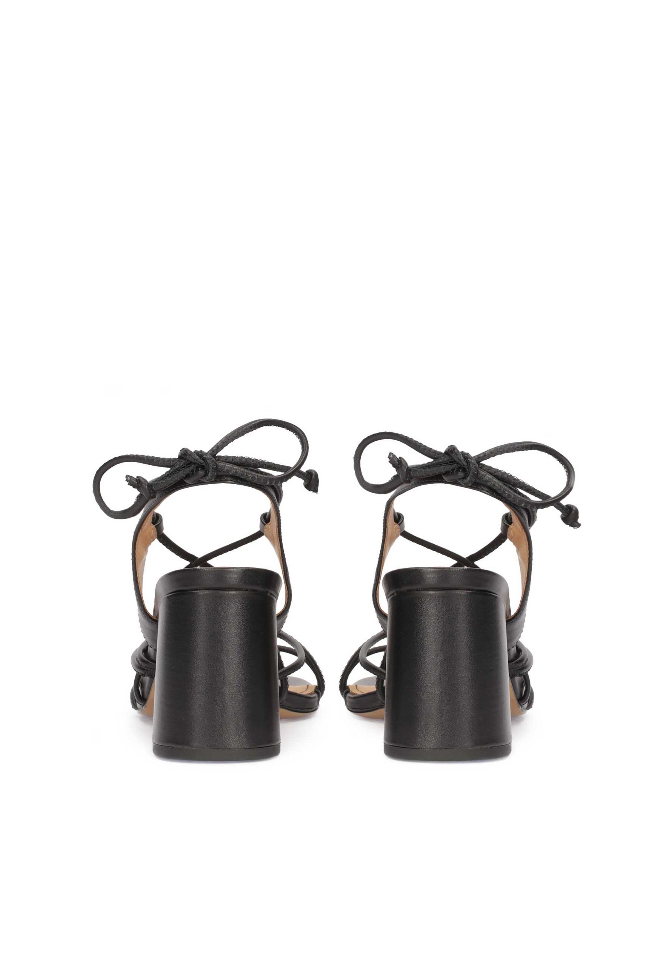 Sandales à lanières Kazar en noir