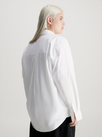 Calvin Klein Jeans Curve Blouse in Wit