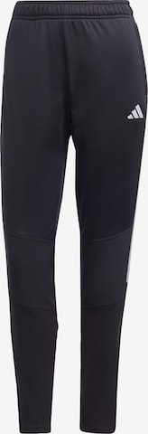 ADIDAS PERFORMANCE Regular Workout Pants 'Real Madrid Tiro 23 Club' in Black: front