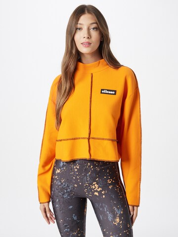 ELLESSE Sweatshirt 'Vetro' in Orange: predná strana