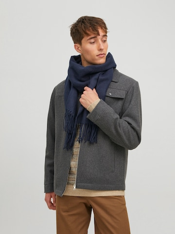 Écharpe 'Solid' JACK & JONES en bleu