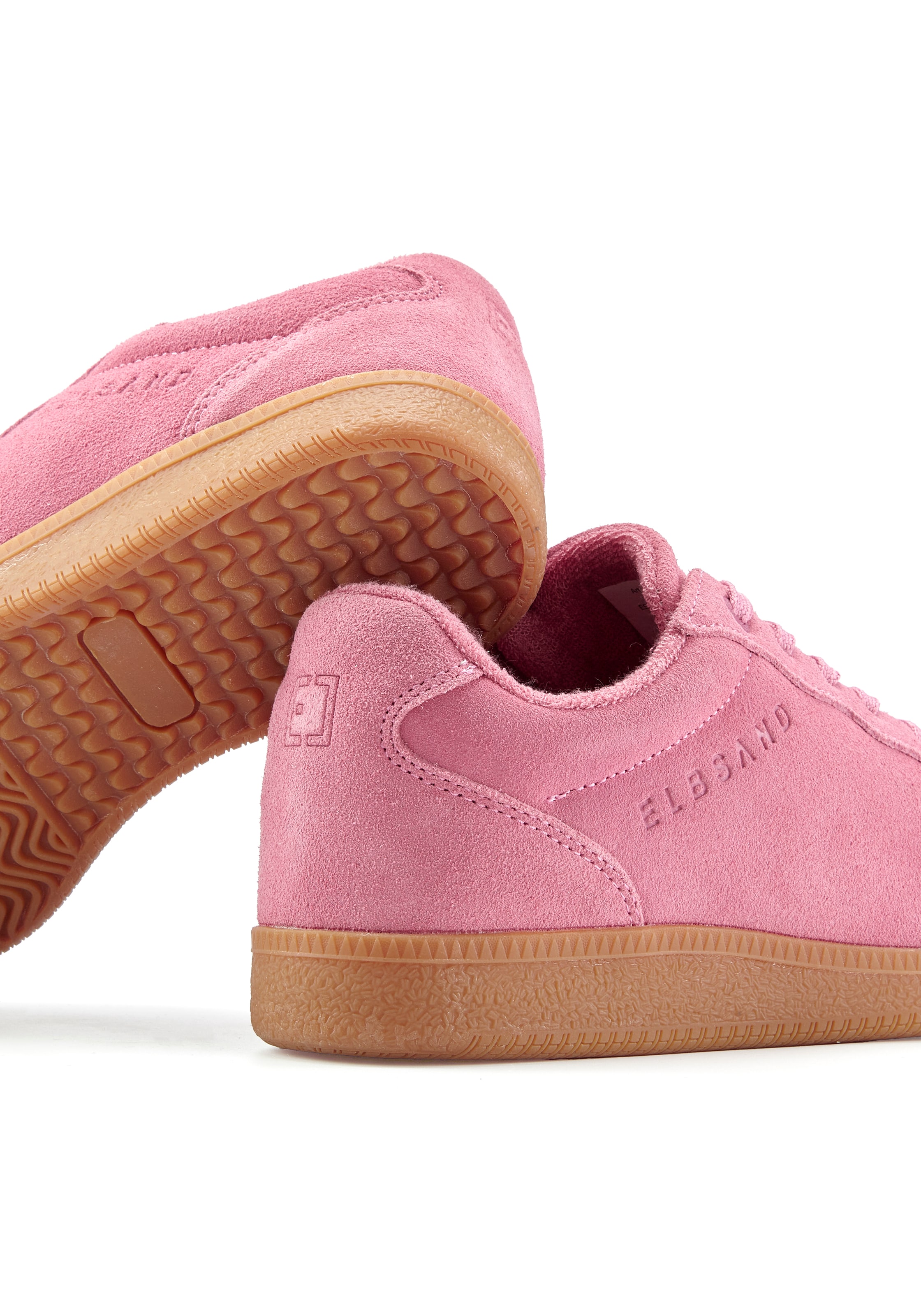 Baskets basses Elbsand en rose