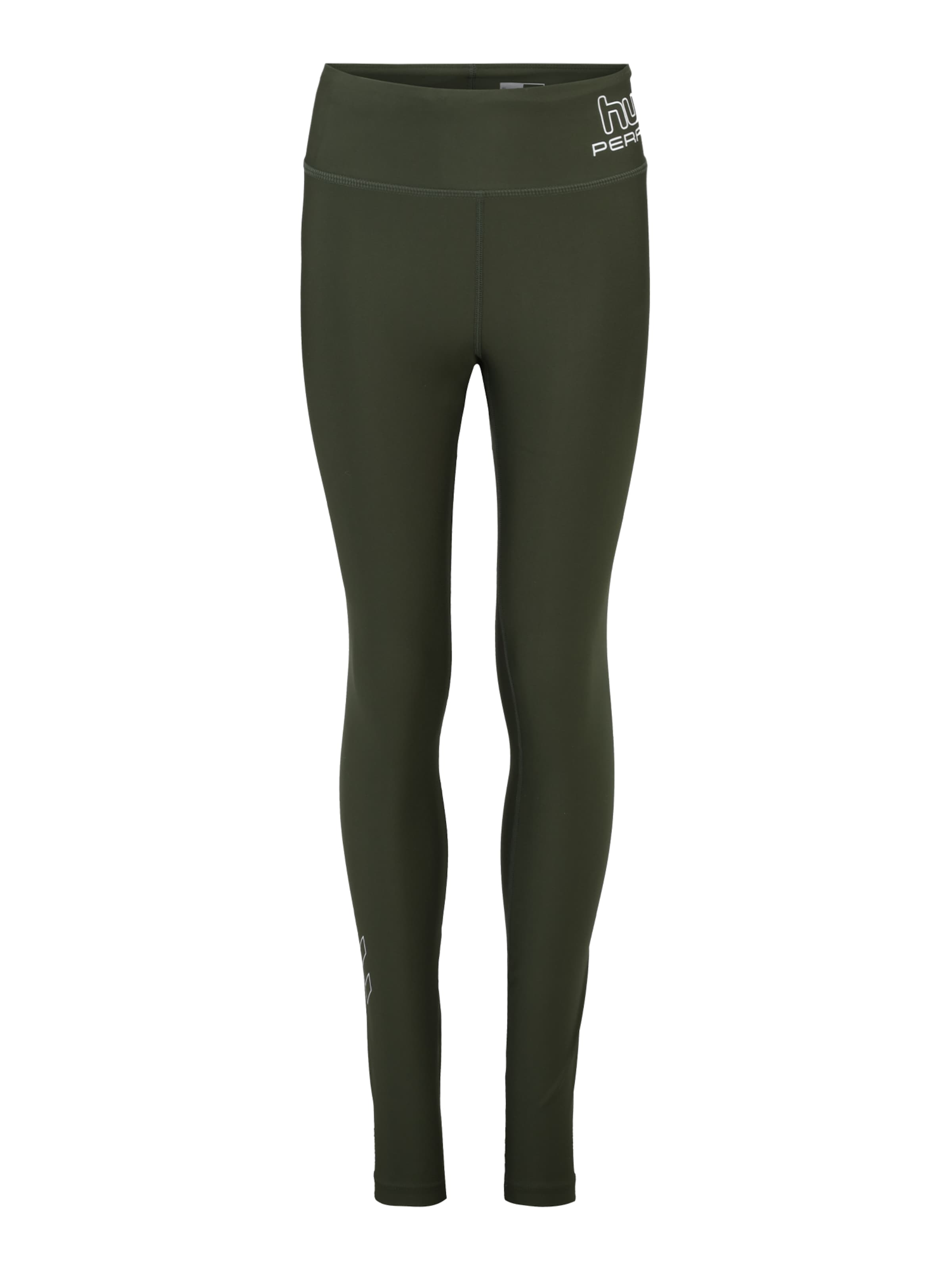 Hummel Спортивные штаны 'FUNDAMENTAL' в Зеленый: спереди