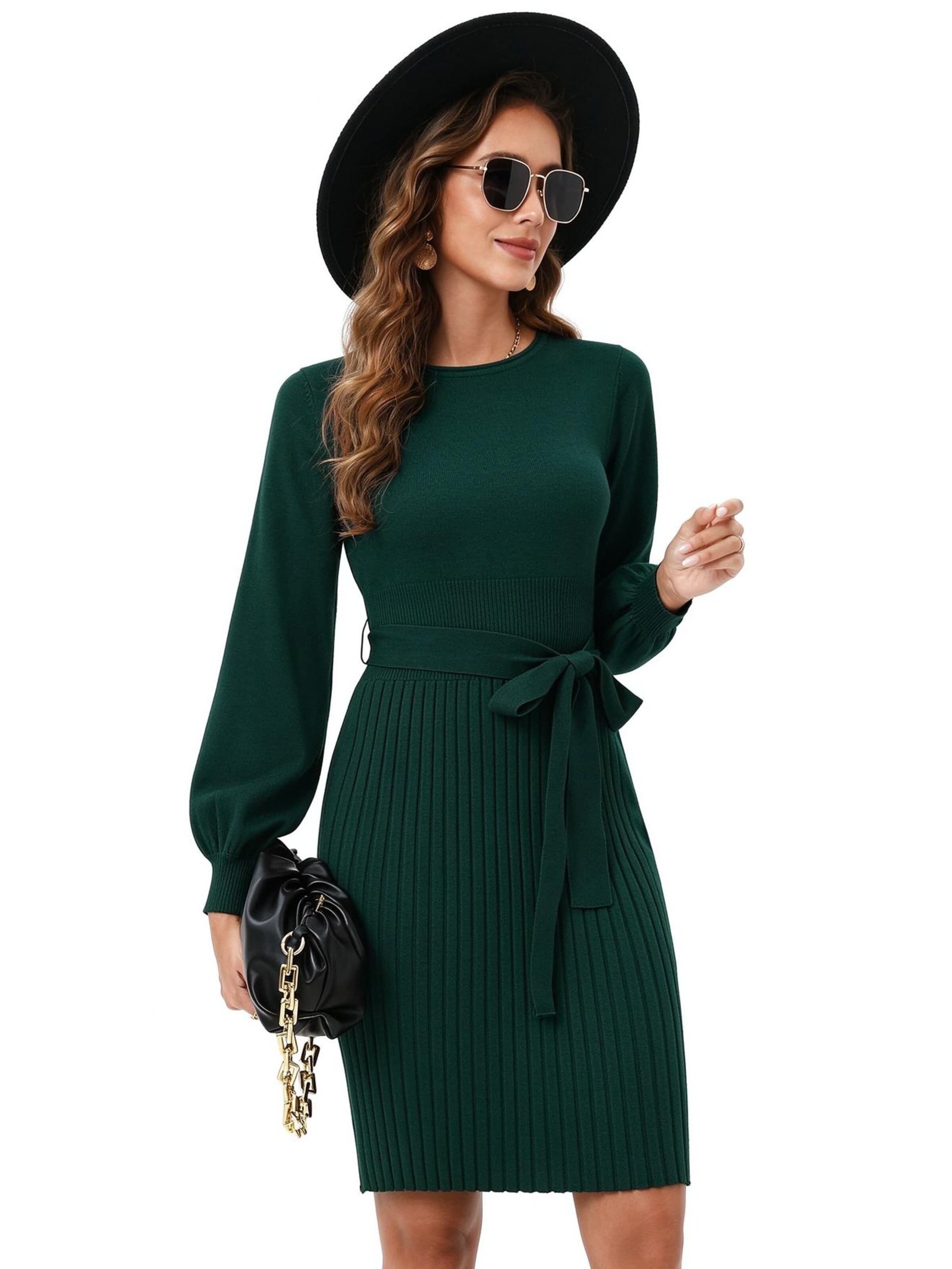 Yesfashion Dress in Green